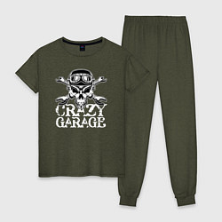 Женская пижама Crazy garage