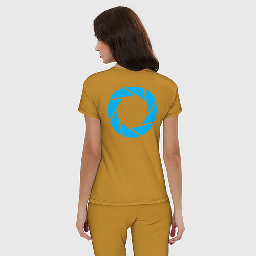 Женская пижама Aperture Laboratorie / Горчичный – фото 4