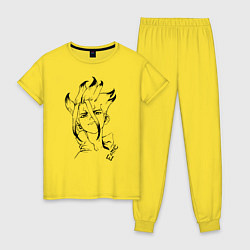 Женская пижама Доктор Стоун