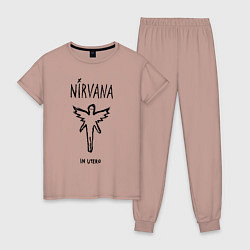 Женская пижама Nirvana In utero