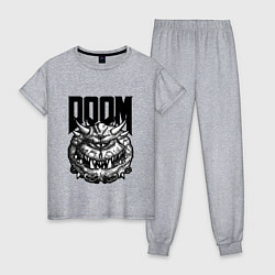 Женская пижама КАКОДЕМОН DOOM Z