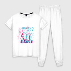 Женская пижама Anime Neon Dance
