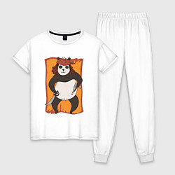 Женская пижама Панда Пират Panda Pirate