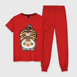Женская пижама Семейка тигров