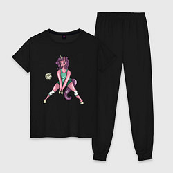 Женская пижама Единорог - Волейбол
