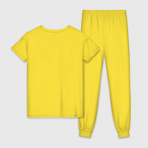 Женская пижама SLIPKNOT СЛИПКНОТ Z / Желтый – фото 2