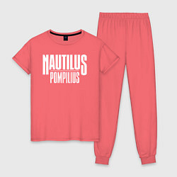 Женская пижама Nautilus Pompilius логотип