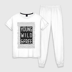 Женская пижама YOUNG WILD &FREE