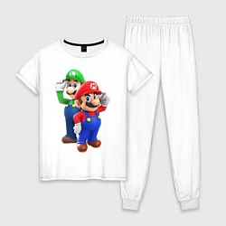 Женская пижама Mario Bros