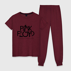 Женская пижама PINK FLOYD LOGO ПИНК ФЛОЙД