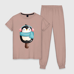 Женская пижама Пингвин - эскимо