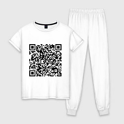 Женская пижама QR-код Скала Джонсон