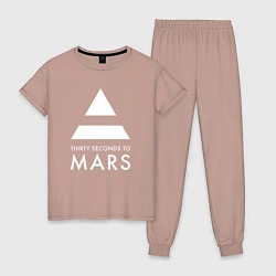 Женская пижама 30 Seconds to Mars: 30 секунд