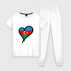 Женская пижама Azerbaijan Heart