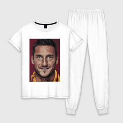 Женская пижама Francesco Totti Roma Italy