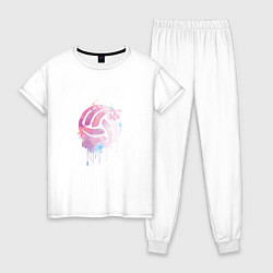 Женская пижама Volleyball Colors