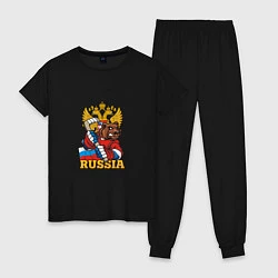Женская пижама Хоккей - Russia