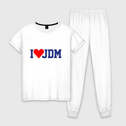 Женская пижама I love JDM!