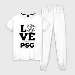 Женская пижама PSG Love Классика