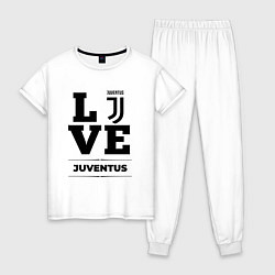 Женская пижама Juventus Love Классика