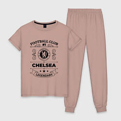 Женская пижама Chelsea: Football Club Number 1 Legendary