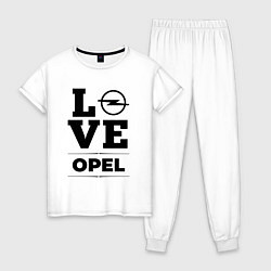 Женская пижама Opel Love Classic