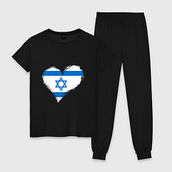 Женская пижама Сердце - Израиль