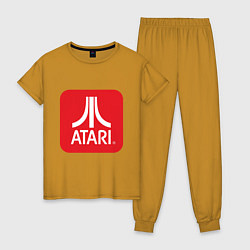 Женская пижама Atari logo