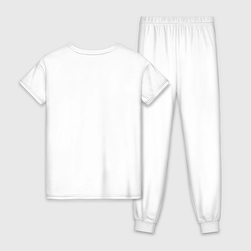 Женская пижама Яркий Тоторо / Белый – фото 2