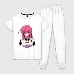 Женская пижама Горничная Хитори - Bocchi the rock