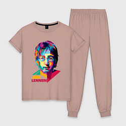 Женская пижама John Lennon картина абстракция