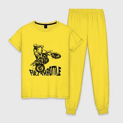 Женская пижама Полный газ