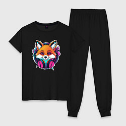 Женская пижама Neon fox