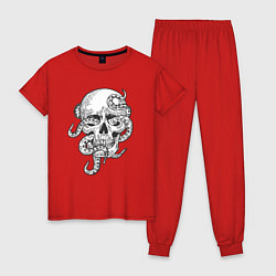 Женская пижама Skull octopus