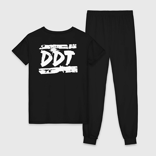 Женская пижама Завтра всё будет иначе / Черный – фото 2