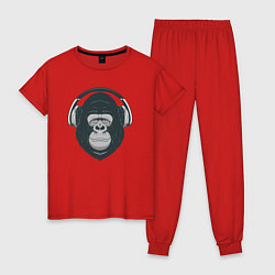 Женская пижама Monkey music