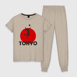 Женская пижама Волейбол в Токио
