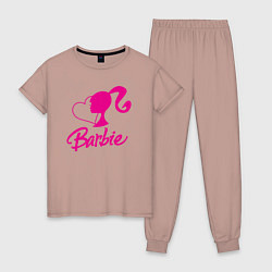 Женская пижама Barbie heart