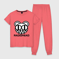 Женская пижама Radiohead logo bear