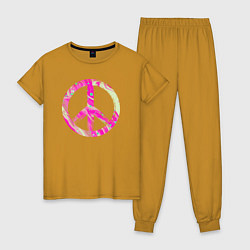 Женская пижама Pink peace