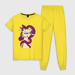 Женская пижама Кобра вьется вокруг руки механика