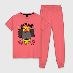 Женская пижама Duck tape