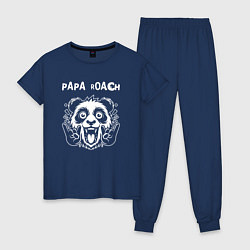 Женская пижама Papa Roach rock panda