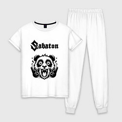 Женская пижама Sabaton - rock panda