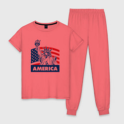 Женская пижама Free America