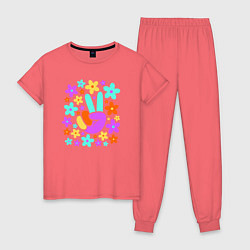 Женская пижама Flower peace