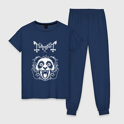 Женская пижама Mayhem rock panda