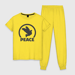 Женская пижама Peace bird