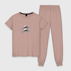 Женская пижама Citroen лого авто
