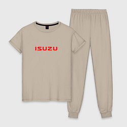Женская пижама Isuzu avto sport